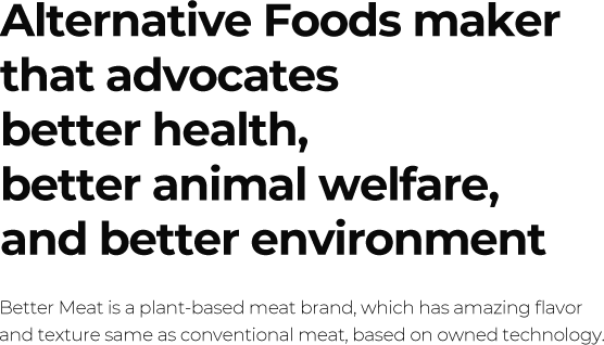 better health, better animal welfare, and better environment