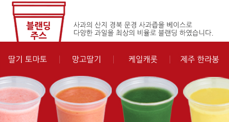 스무디킹 블랜딩 주스 메뉴