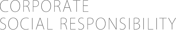 CORPORATE SOCIAL RESPONSIBILITY