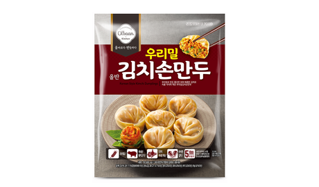 우리밀김치손만두