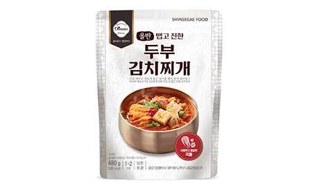 맵고 진한 두부김치찌개