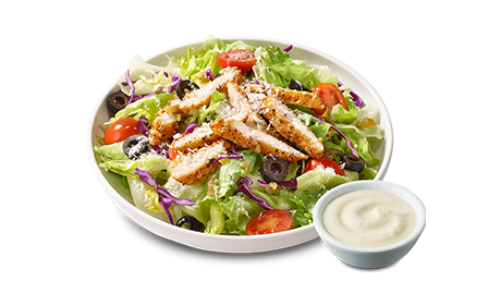 치킨시저샐러드</br>
Chicken Caesar Salad