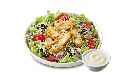 치킨시저샐러드</br>
Chicken Caesar Salad