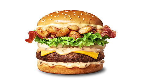 통마늘 베이컨</br>
Whole Garlic Bacon