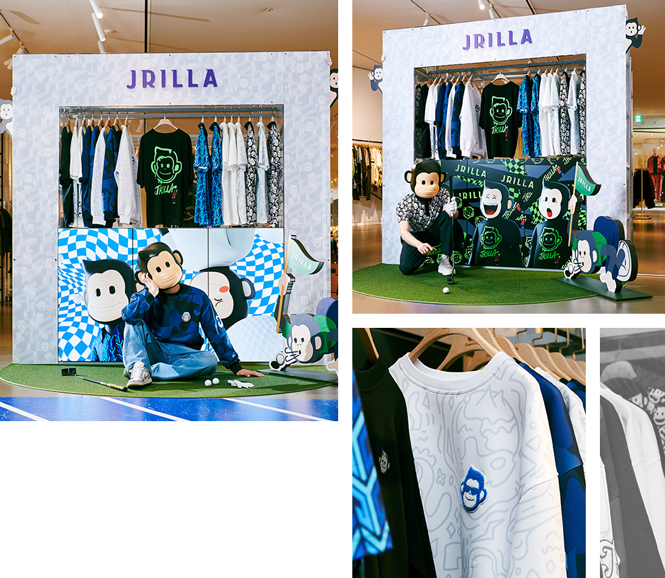 JRILLA GOLFWEAR 관련 이미지