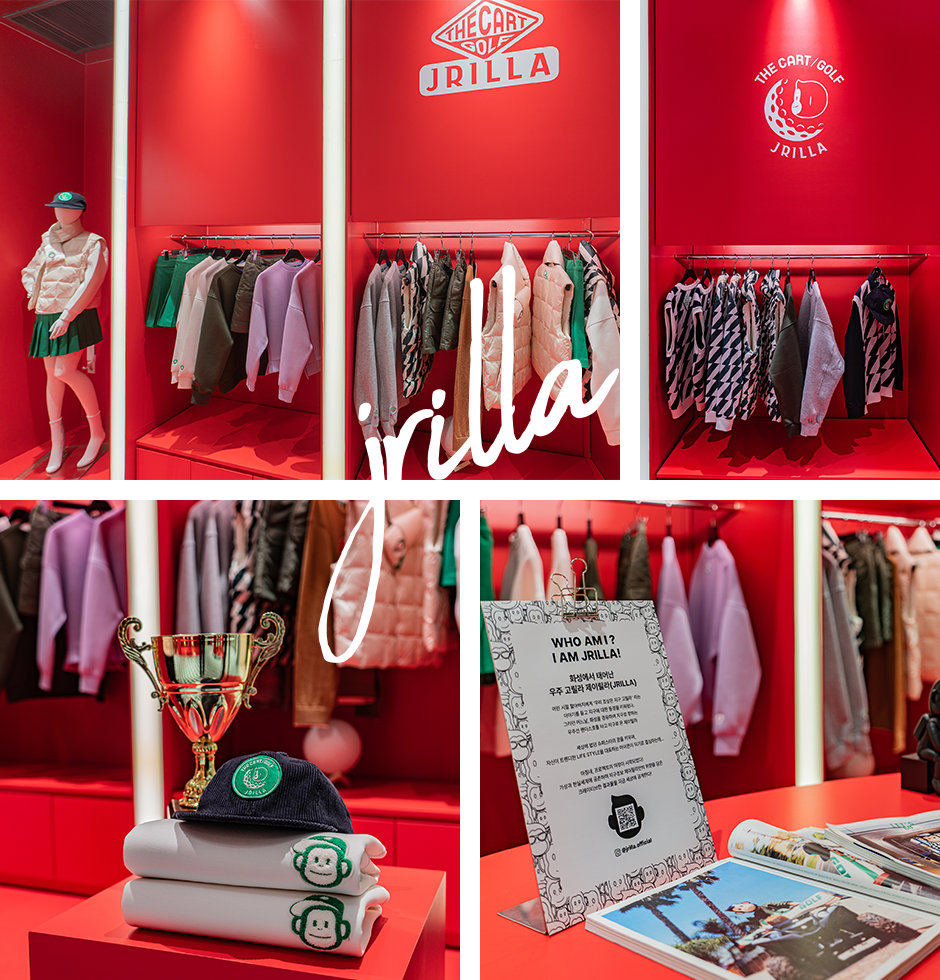 JRILLA X THE CART/GOLF 관련 이미지