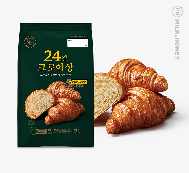 24결 크로아상 / 파베이크 이미지