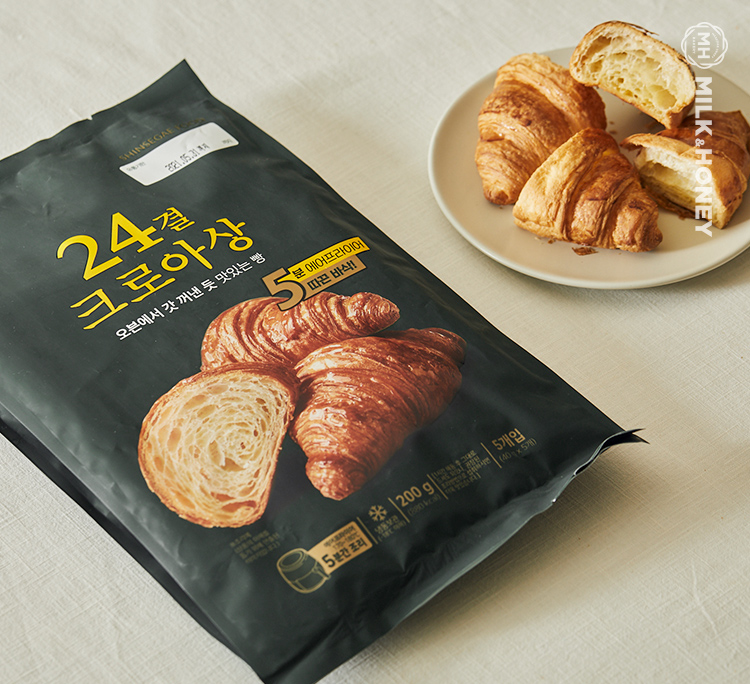 24결 크로아상 / 파베이크 이미지