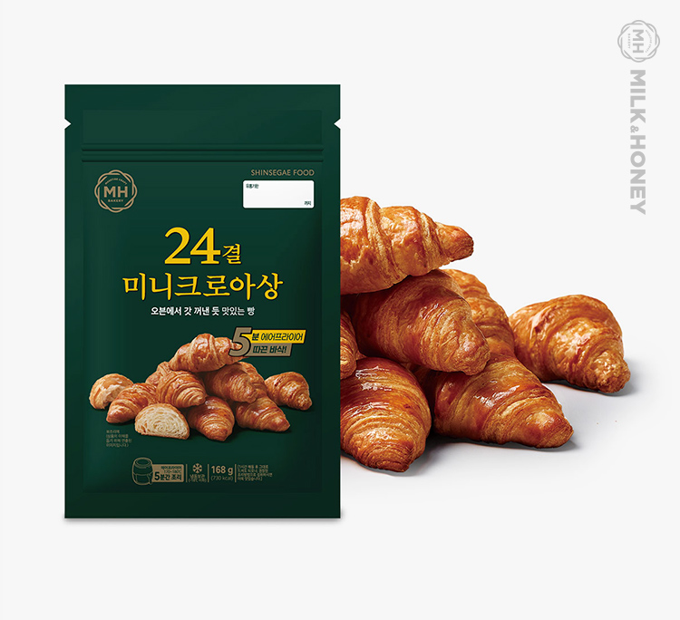 24결 미니크로아상 / 파베이크 이미지