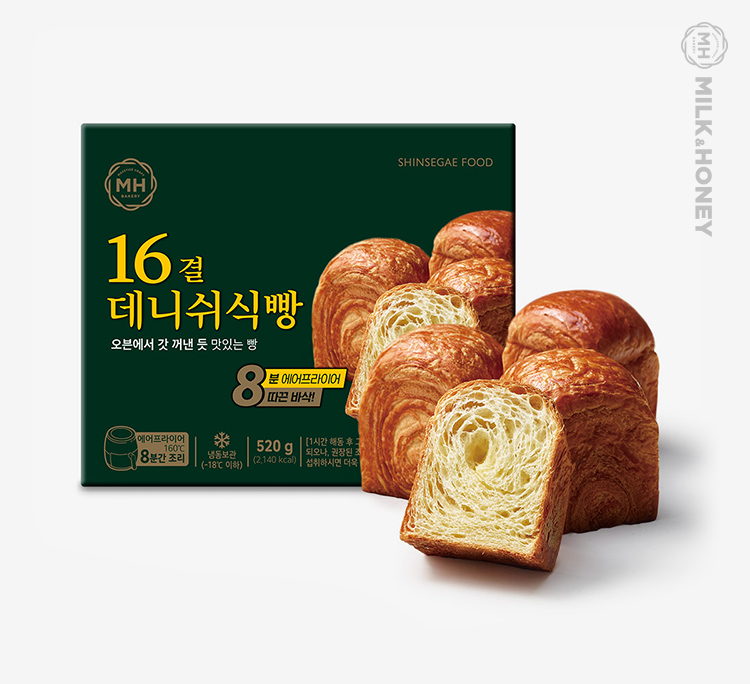 16결 데니쉬식빵 / 파베이크 이미지