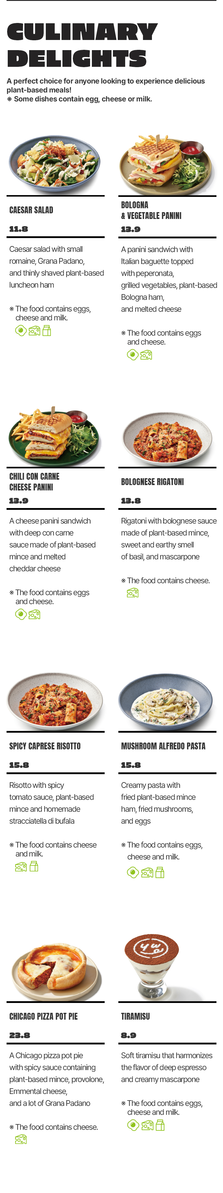 CULINARY DELIGHTS