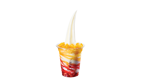 Mango Berry Float